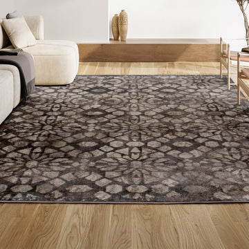 Roma Ornate Geometric Tile Area Rug